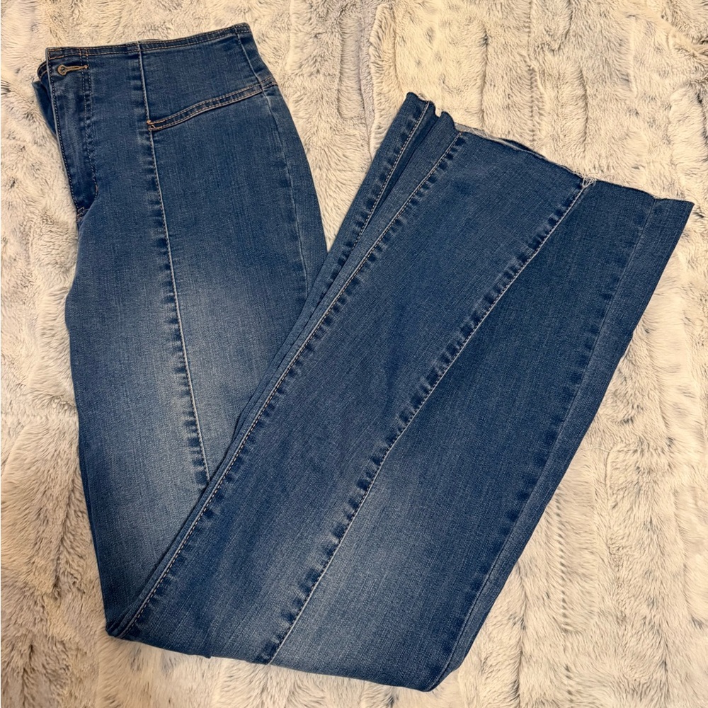 High Rise Flare Jeans